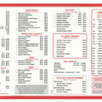 Spring Garden Menu