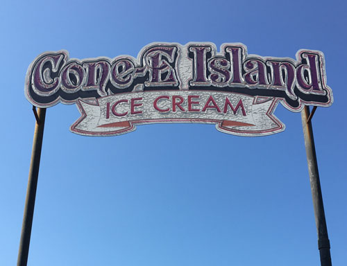 Cone-E Island Ice Cream