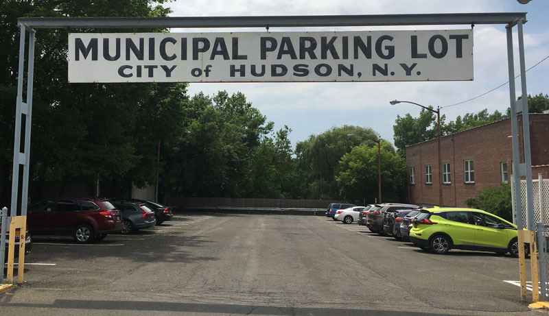 Location of Municipal Parking Lot in the City of Hudson, NY
