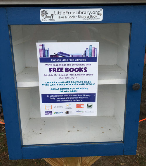 Hudson Little Free Libraries