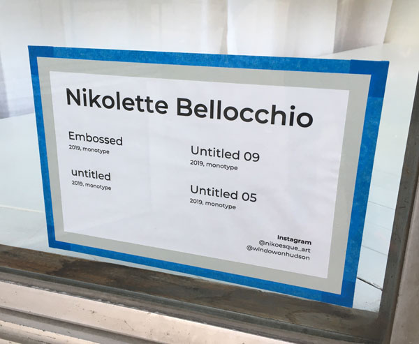 Nikolette Bellocchio - Window on Hudson