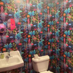 Wallpapered Bathrooms