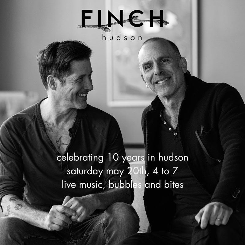 Finch Celebrates 10 years in Hudson