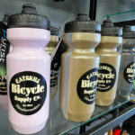 Stay hydrated on your ride with one of Catskill Bicycle’s very own water bottles